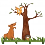 Ключница"Белка"